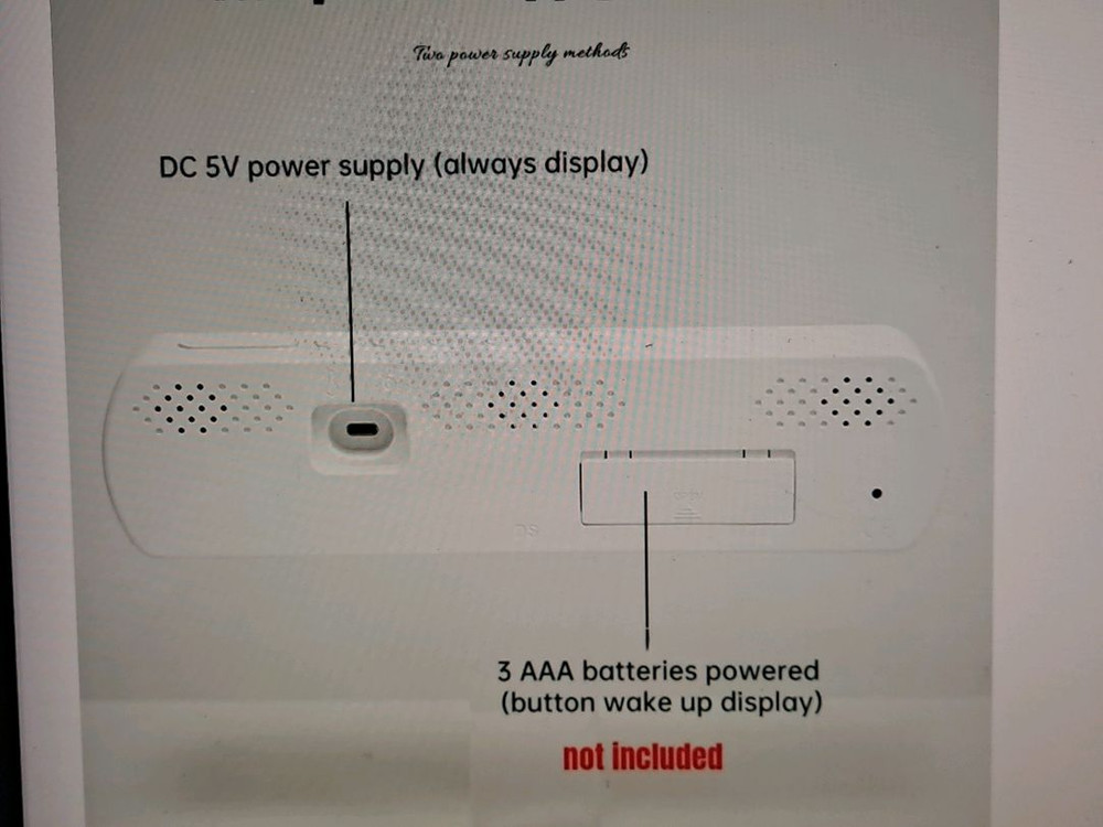 LED 디지털 탁상시계 이미지