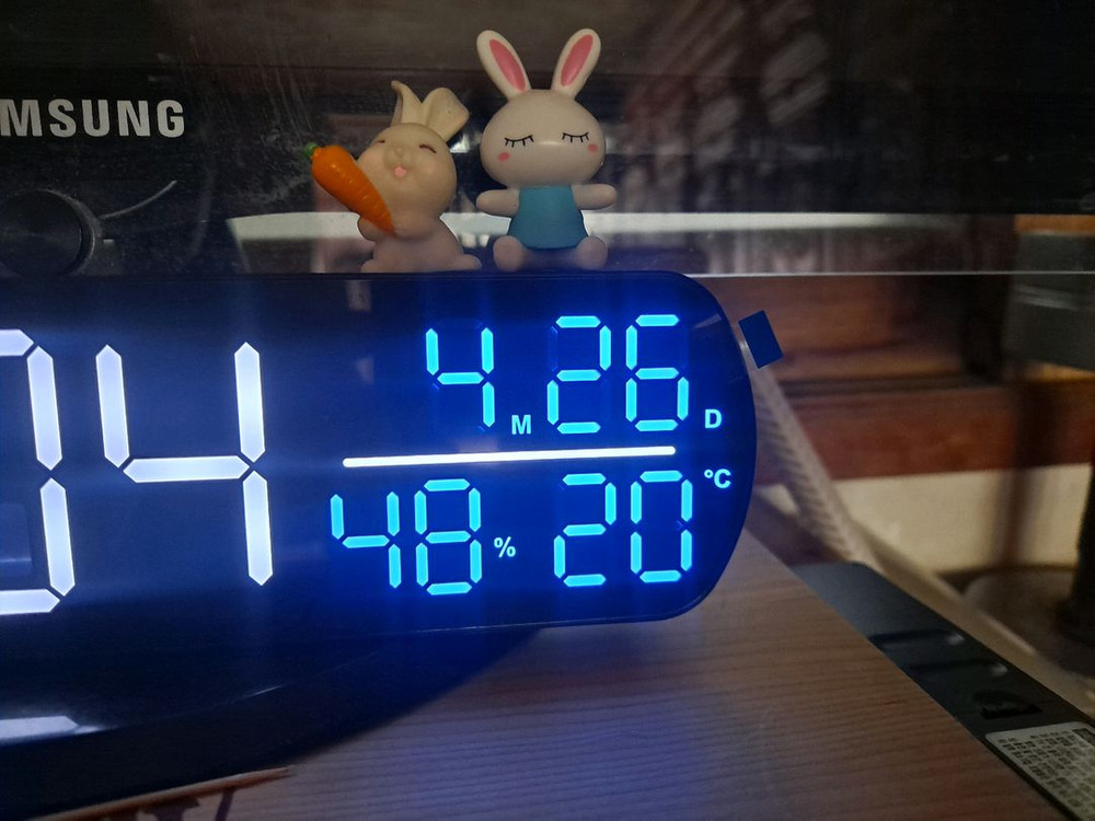 LED 디지털 탁상시계 이미지
