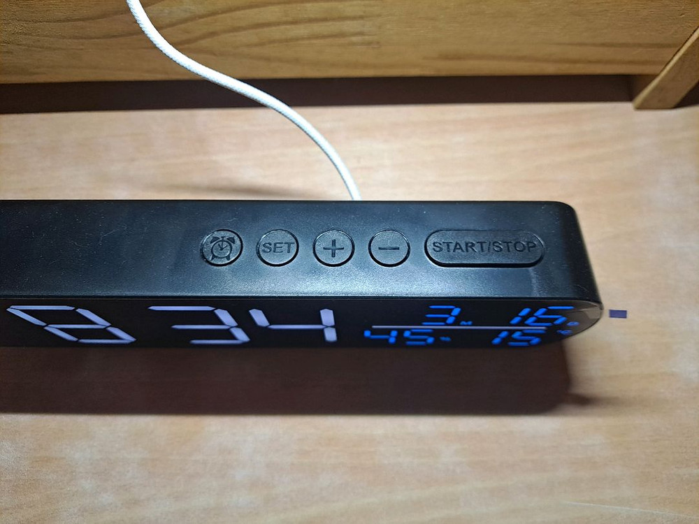LED 디지털 탁상시계 이미지