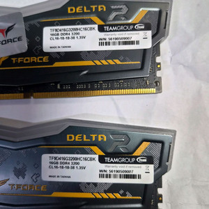 팀그룹 T-FORCE DDR4 16GB 3200 2개 이미지