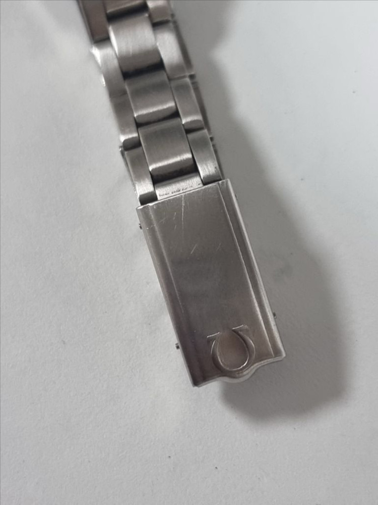 오메가 여성용 정품 빈티지 26mm 은장 시계 OMEG 이미지