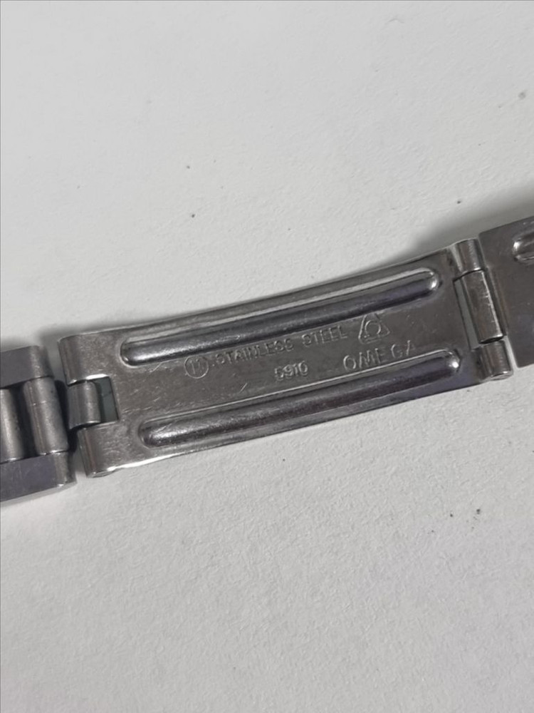 오메가 여성용 정품 빈티지 26mm 은장 시계 OMEG 이미지