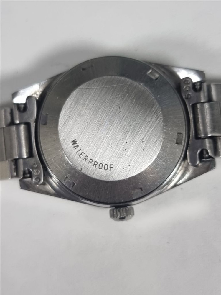 오메가 여성용 정품 빈티지 26mm 은장 시계 OMEG 이미지