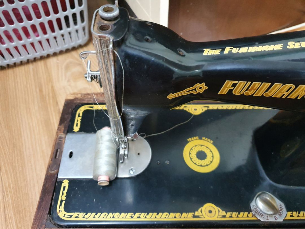 일본에서 건너온 fujijanome 재봉틀 미싱기입니다 이미지
