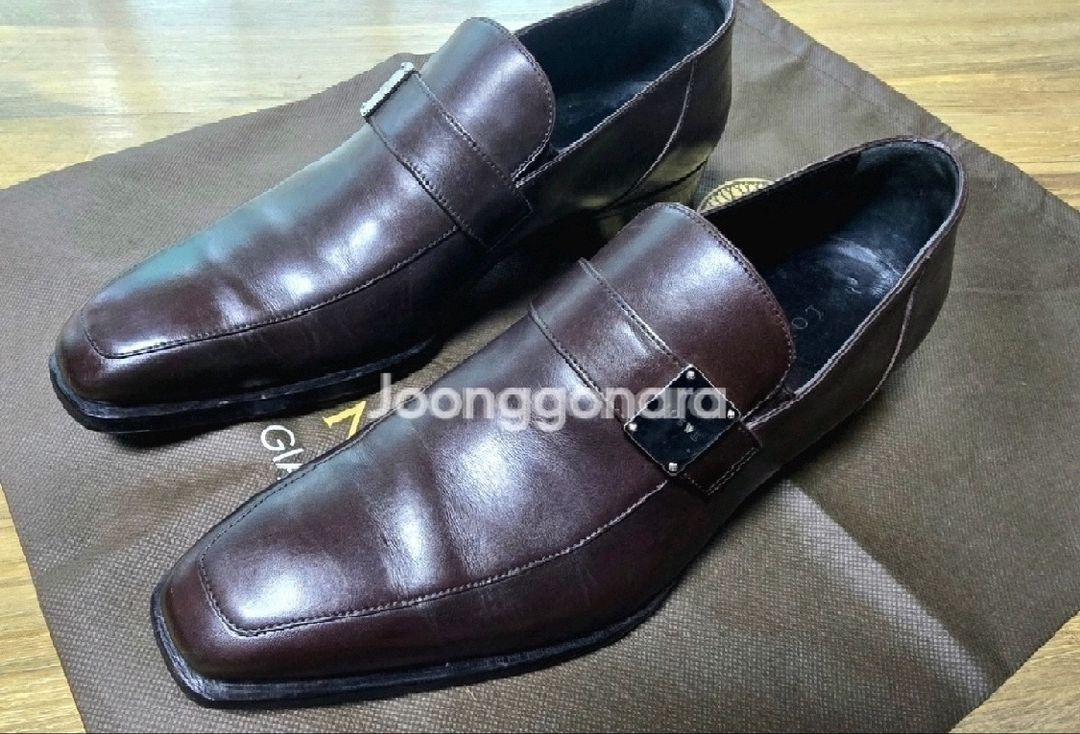 (가격인하) 정품 로에베 LOEWE 스퀘어토 로퍼 / 42 사이즈 / Made in Italy 남성 구두 이미지