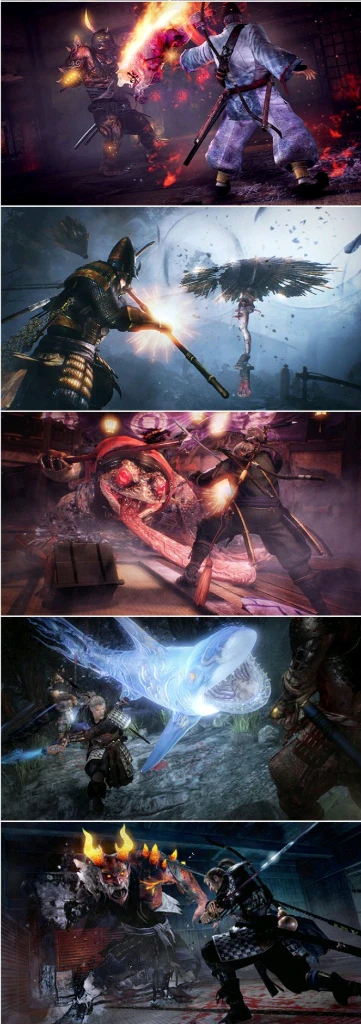 PS4 (DLC 3부작포함) 인왕 컴플리트 에디션 한글 플스4 ps5 플스5 요괴 다크 판타지 검 활 총 이미지
