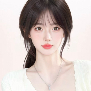 시스루 앞머리 가발 내추럴블랙 이미지