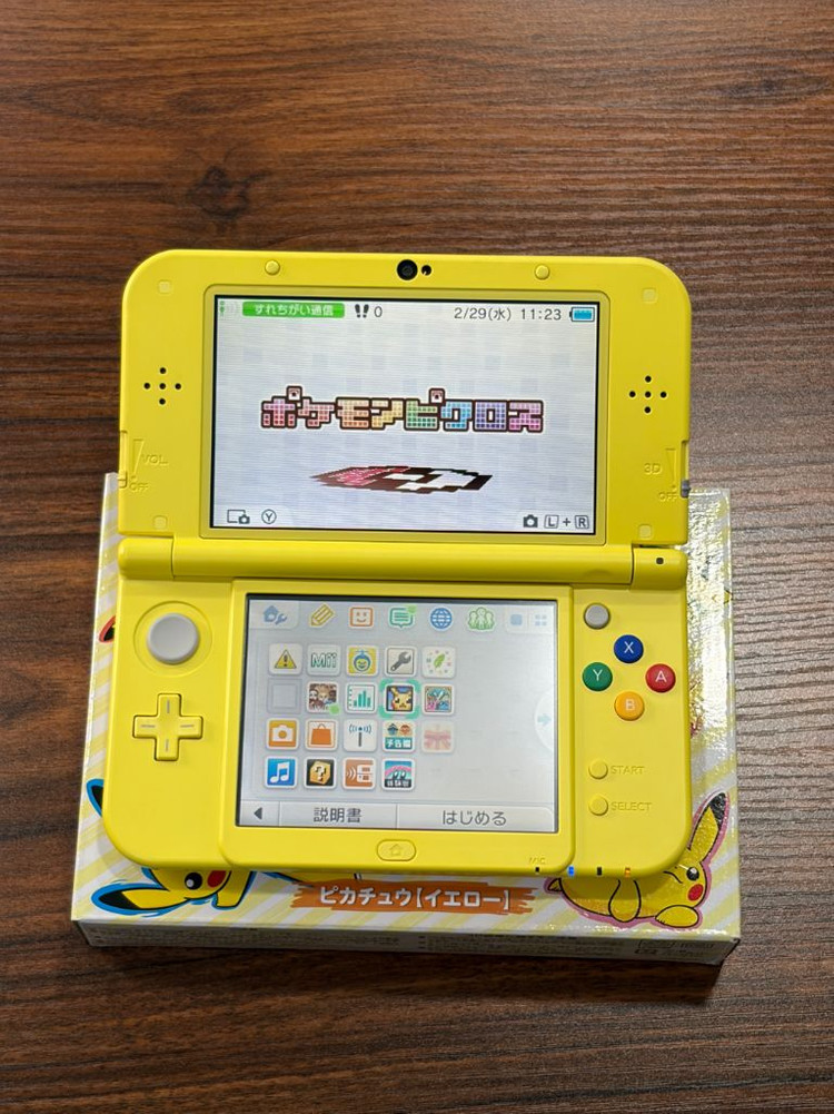 닌텐도 NEW 3DS LL 피카츄 에디션 이미지