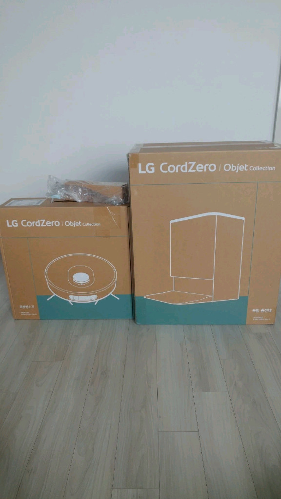 LG 오브제 코드제로 로봇청소기 B95AW 이미지