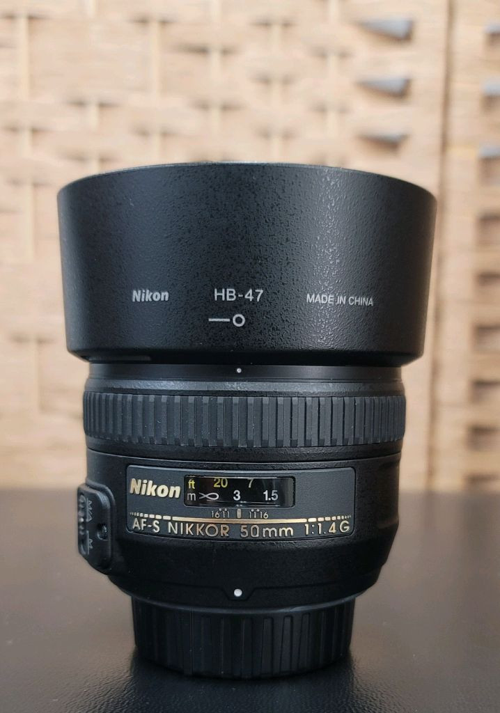 니콘/정품 af-s 50mm f1.4g 박스풀셋 이미지