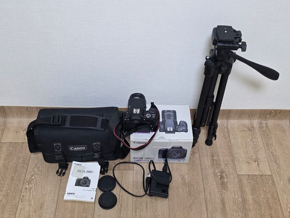 DSLR 카메라 세트 Eos 200D A+급 이미지