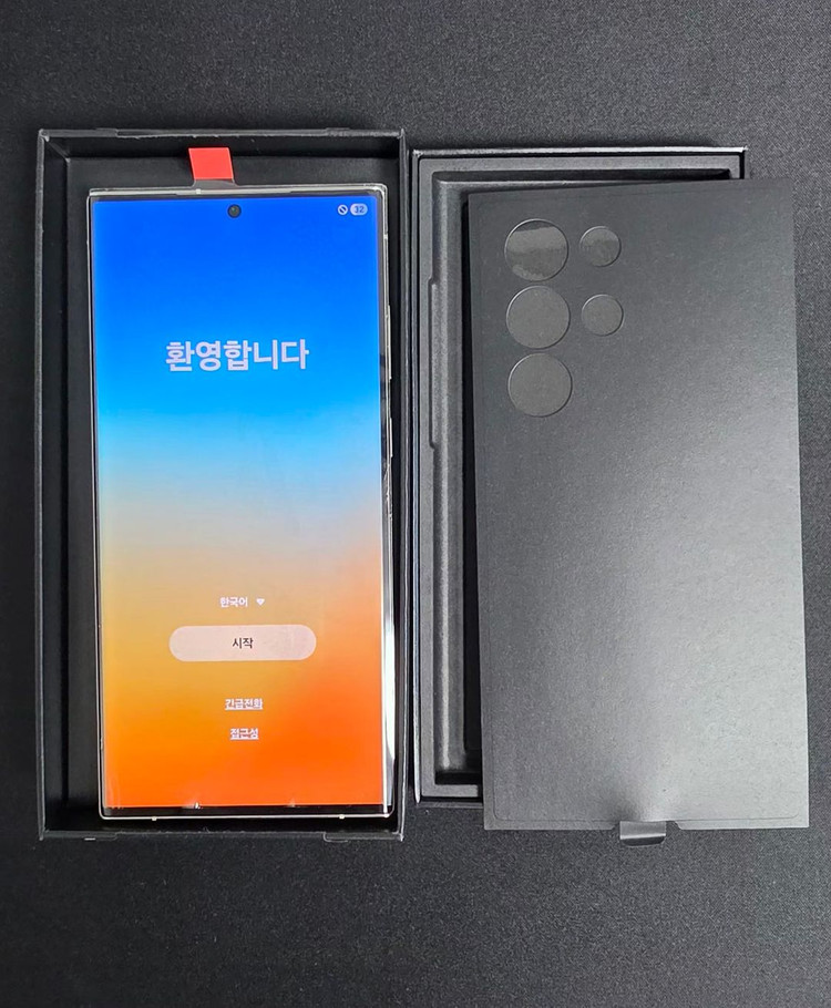 갤럭시S23울트라 256G 화이트(올갈이, 풀박스) 이미지