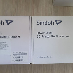 미개봉]신도리코 신도 정품 3D 프린터 필라멘트 PLA (블랙, 퍼플, 화이트, 레드) 이미지