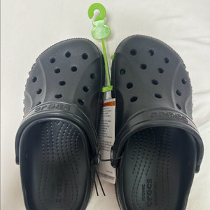 크록스 블랙 새상품 j1 이미지