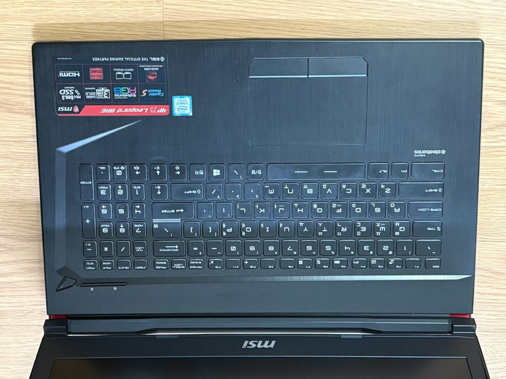 (풀박스) msi gp73 레오파드 8세대 i7 게이밍 노트북 판매합니다 이미지