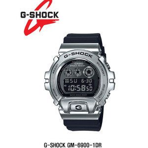 새제품) [CASIO G-SHOCK] GM-6900-1DR (Metal Cover) - [카시오 지샥] 메탈 커버 이미지