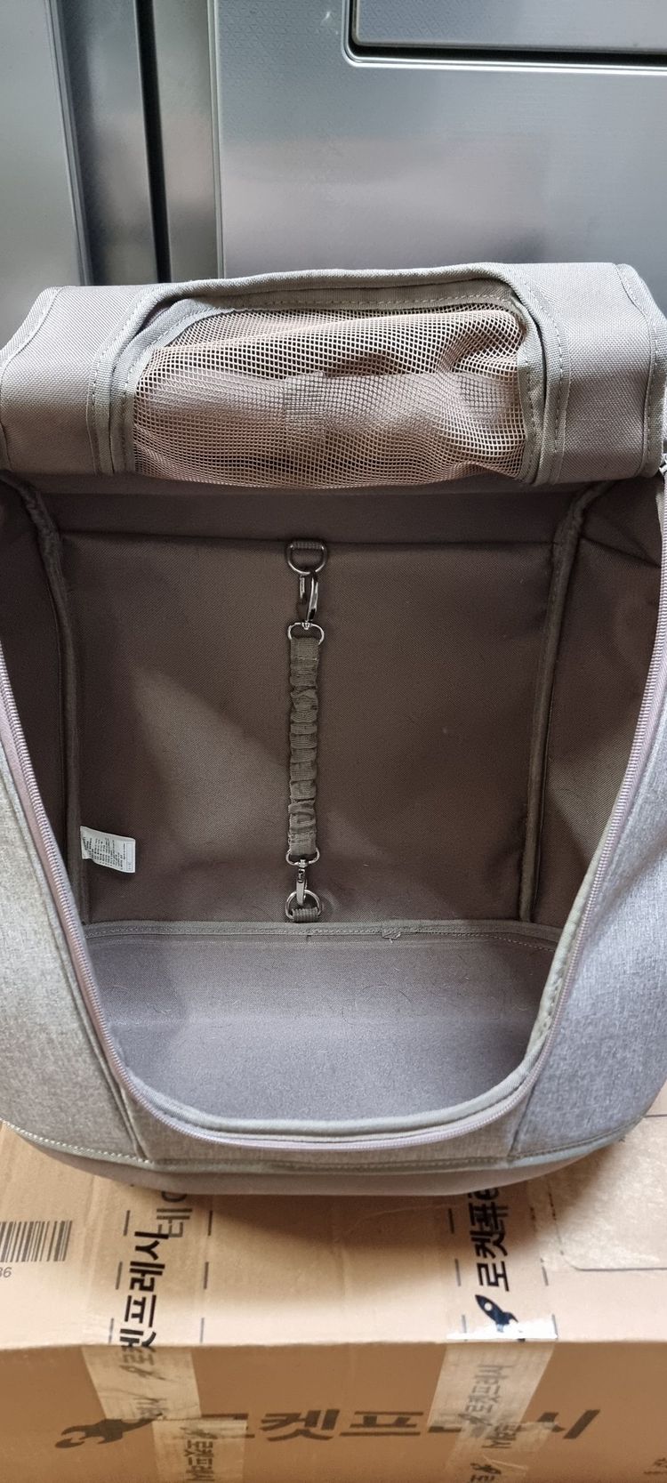 엘르 강아지 및 고양이 이동 백팩 이미지