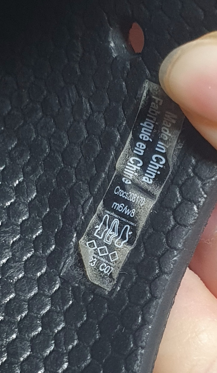 250mm 크록스 에코 슬라이드 블랙 슬리퍼 이미지