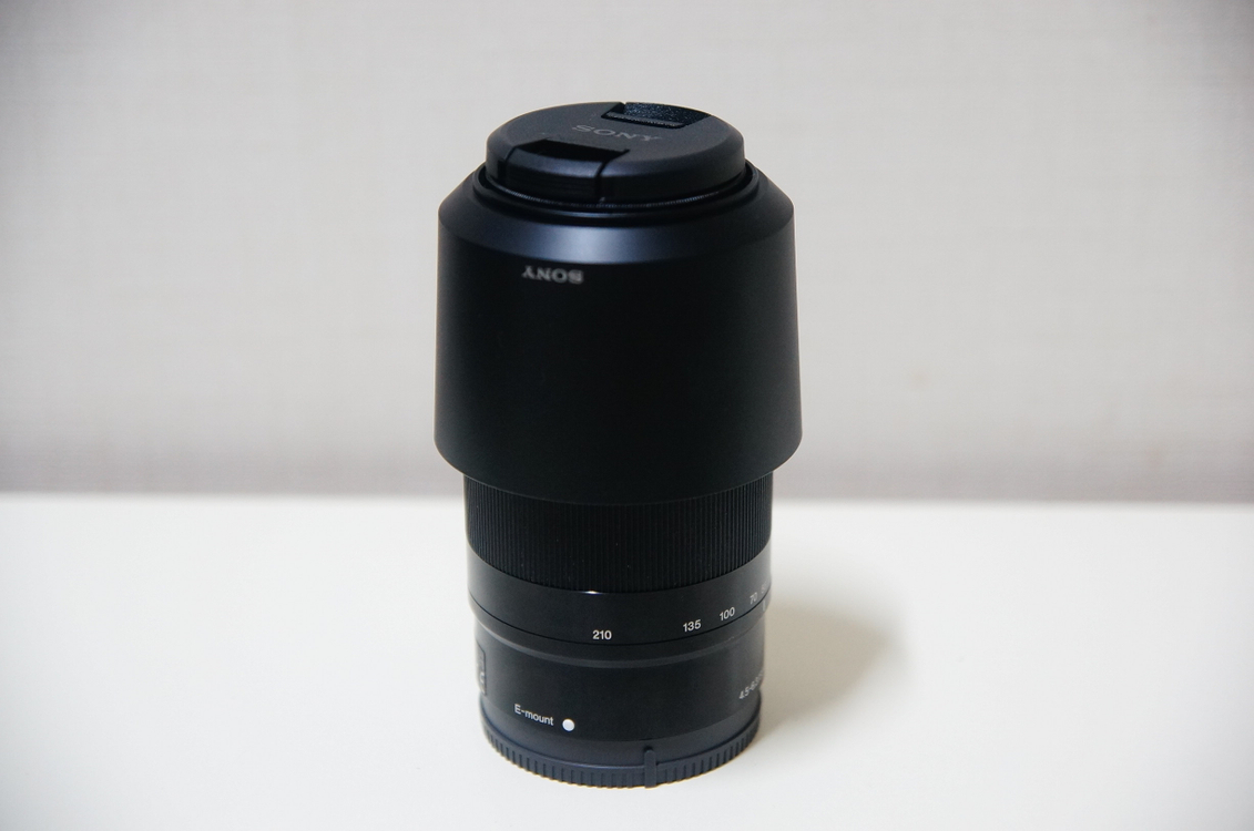 [소니] 망원렌즈 SEL 55-210mm 블랙팝니다. 이미지
