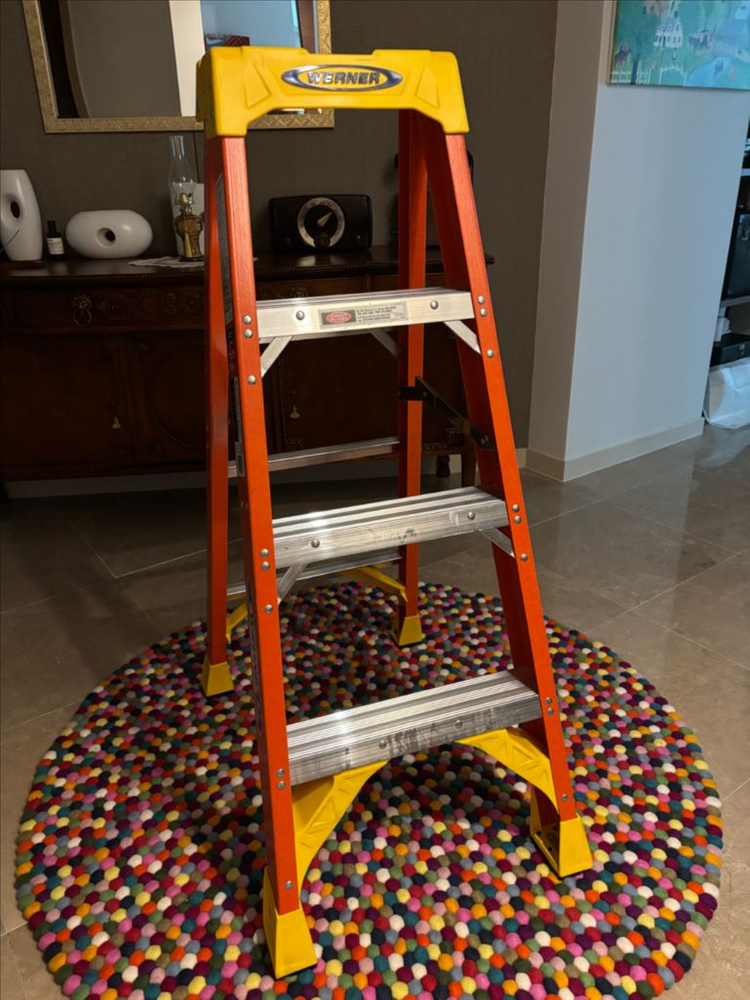 베르너 전기절연 유리섬유 사다리 WERNER LADDER T6204 정품 이미지