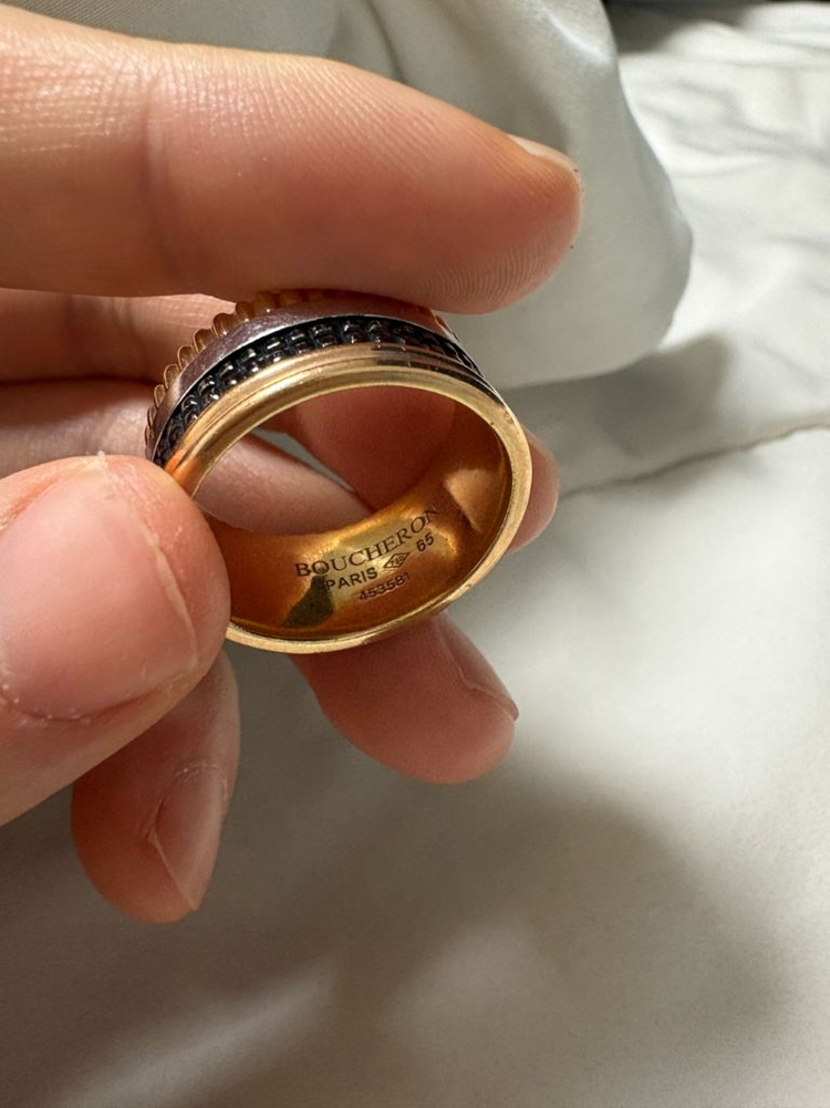 18k 부쉐론 금반지 이미지