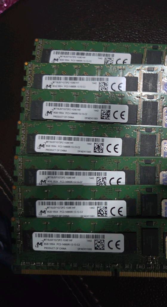 마이크론 DDR3 8GB 14900r ecc 이미지