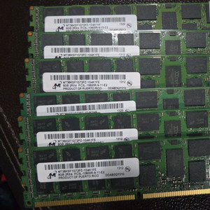 마이크론 DDR3 ecc 8GB 10600r 6ea 이미지