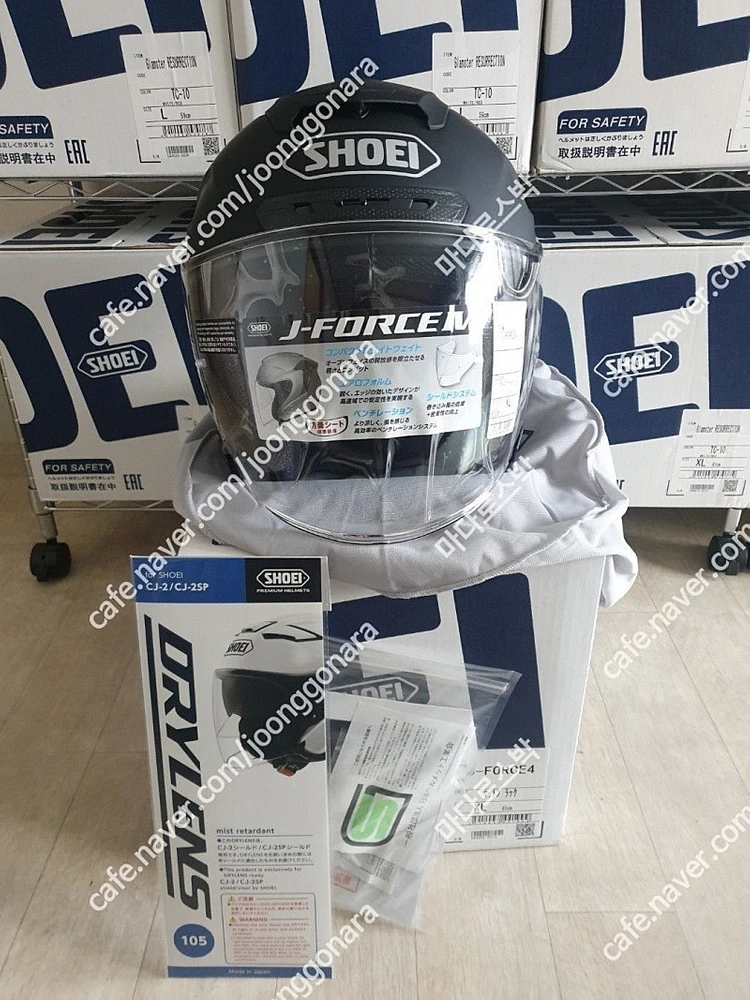 [미개봉] 쇼에이(SHOEI) 제이포스4 오픈페이스 정품 헬멧 할인 판매 이미지