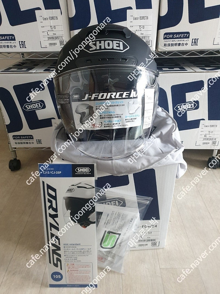 [미개봉] 쇼에이(SHOEI) 제이포스4 오픈페이스 정품 헬멧 할인 판매 이미지
