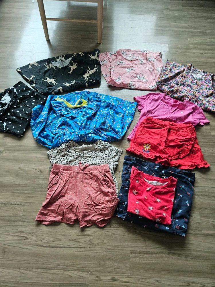 일괄 여아 6세~8세 H&m 여아 원피스외 상하의세트(120호~130호) 이미지