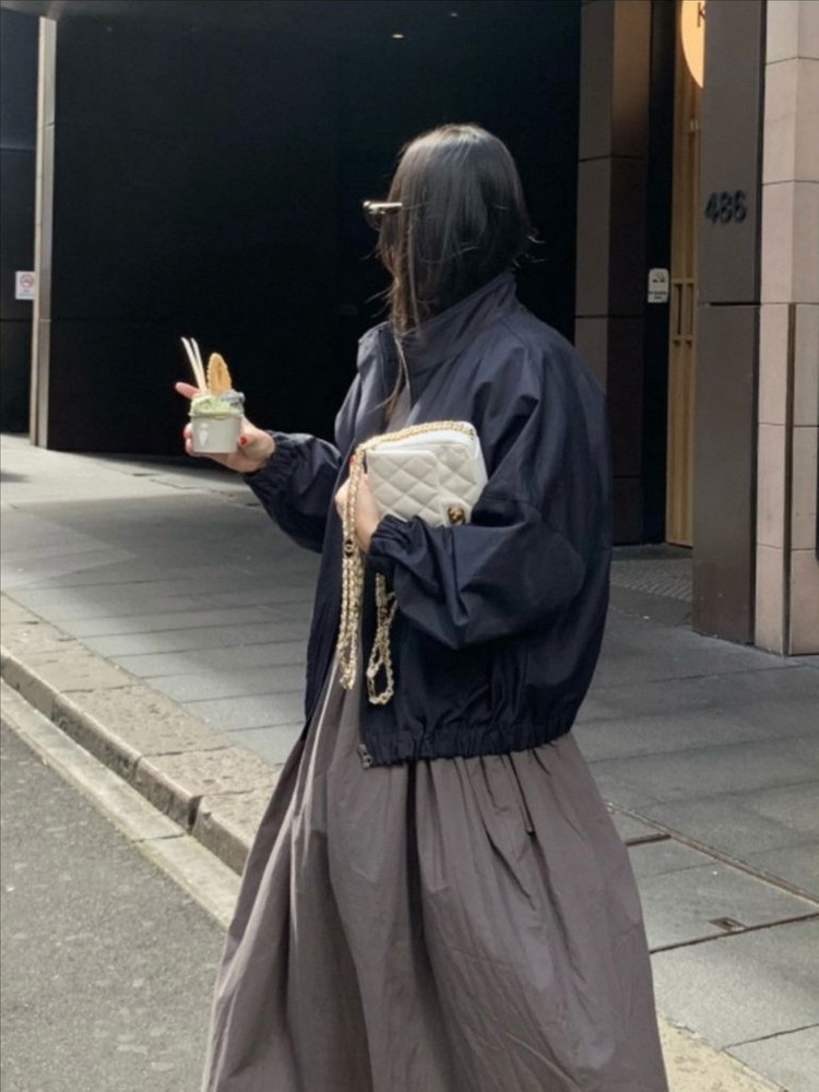 에크리스 로제 원피스 코코아 이미지