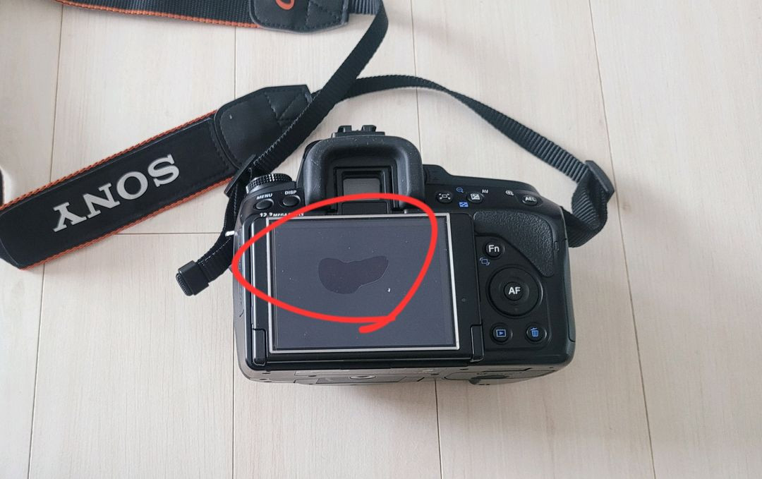 소니 A500 DSLR 카메라 이미지