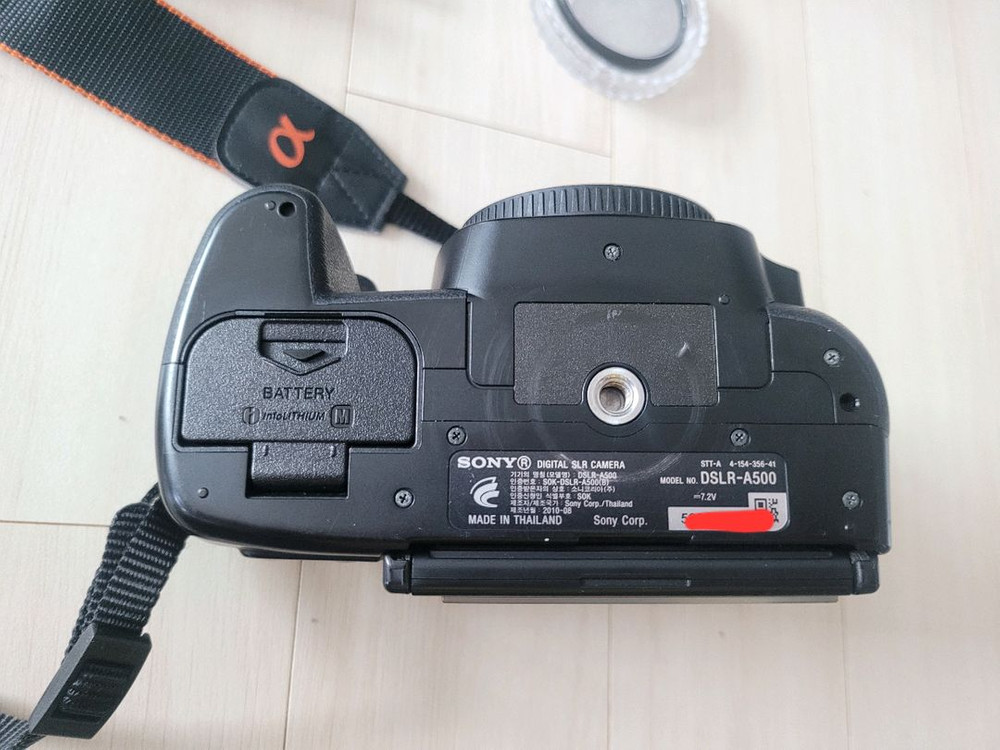소니 A500 DSLR 카메라 이미지