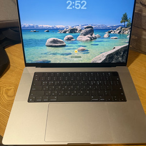 맥북 m4pro 16인치 에어와 교환가능 이미지