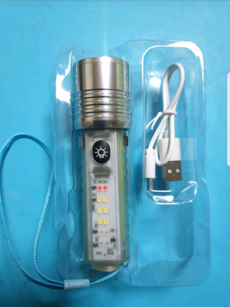 (무료배송)괴물급 밝은랜턴,손전등,낚시,해루질,캠핑 이미지