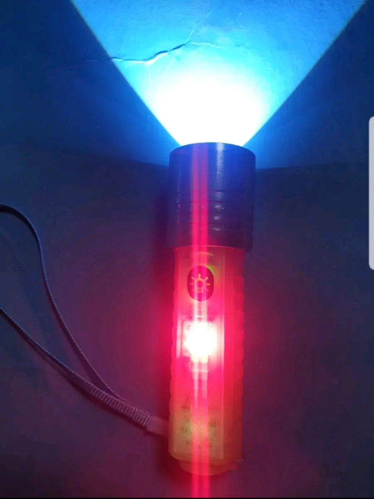 (무료배송)괴물급 밝은랜턴,손전등,낚시,해루질,캠핑 이미지