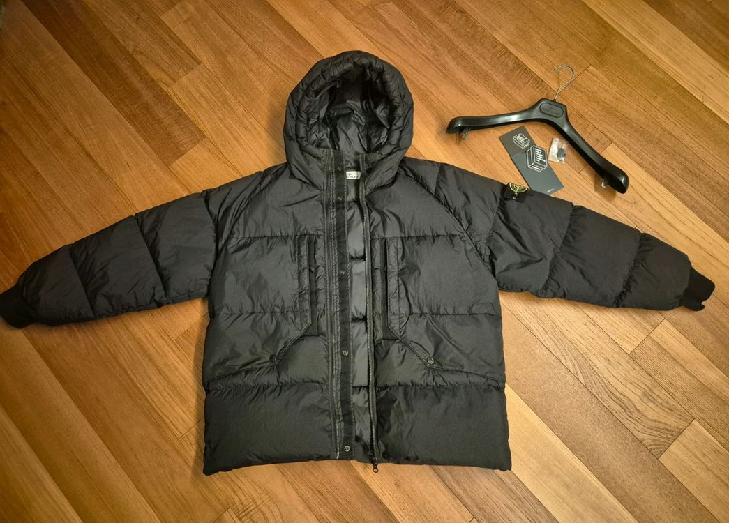 스톤아일랜드 23FW 크링클랩스 패딩 블랙 XL 이미지