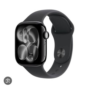 애플워치11 제트 블랙, 42mm, GPS, 알루미늄 미개봉 새상품 이미지