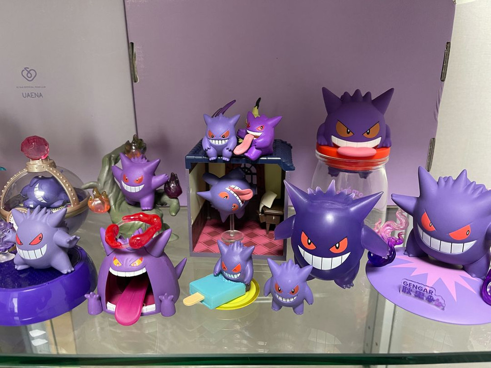 포켓몬스터 팬텀 피규어,인형(gengar figures, toy) 이미지