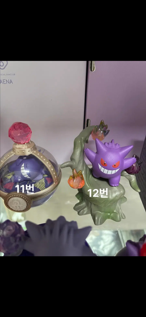 포켓몬스터 팬텀 피규어,인형(gengar figures, toy) 이미지