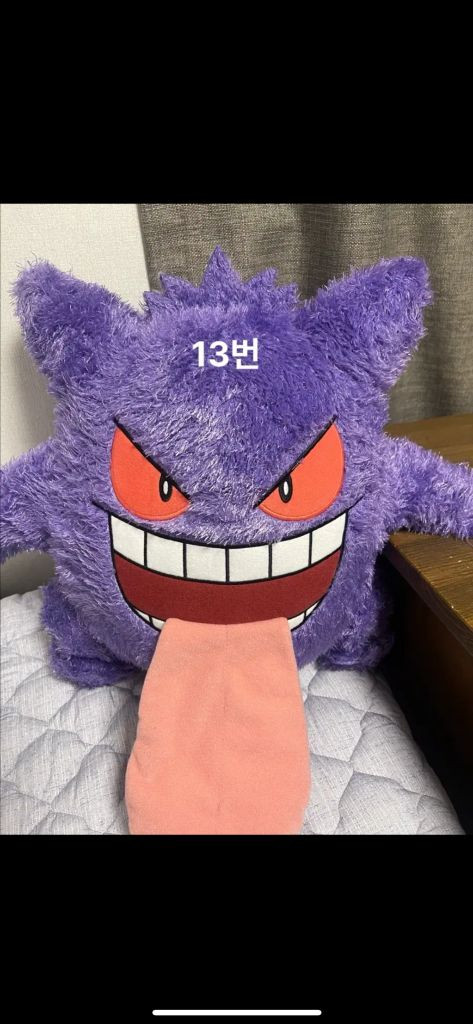 포켓몬스터 팬텀 피규어,인형(gengar figures, toy) 이미지