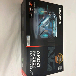 기가바이트 RX 9070 XT 그래픽카드 이미지