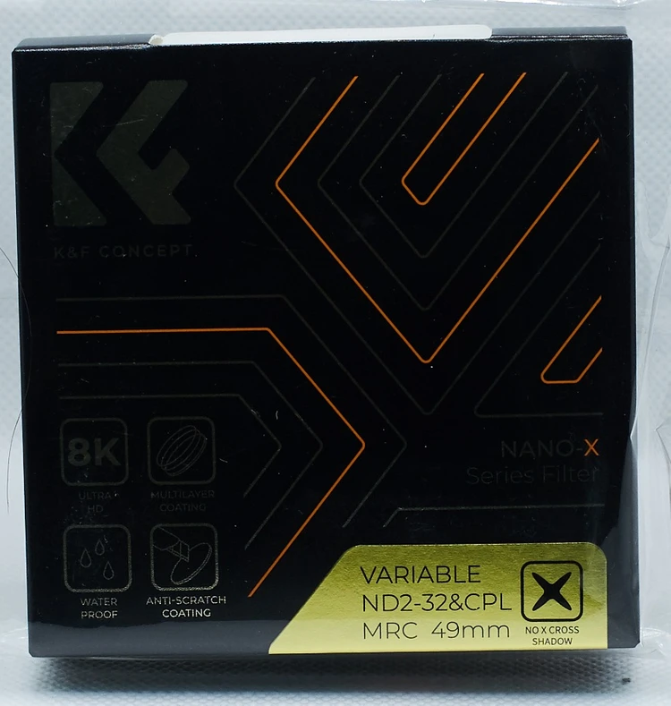 K&F Concept NANO-X 가변 ND2-32+CPL 필터 (새상품) (49mm-95mm) 이미지