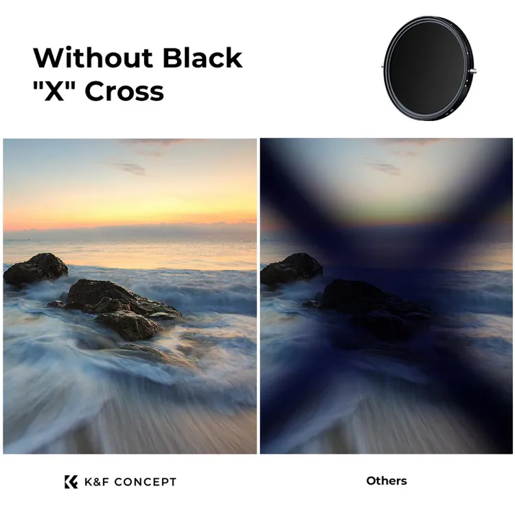 K&F Concept NANO-X 가변 ND2-32+CPL 필터 (새상품) (49mm-95mm) 이미지