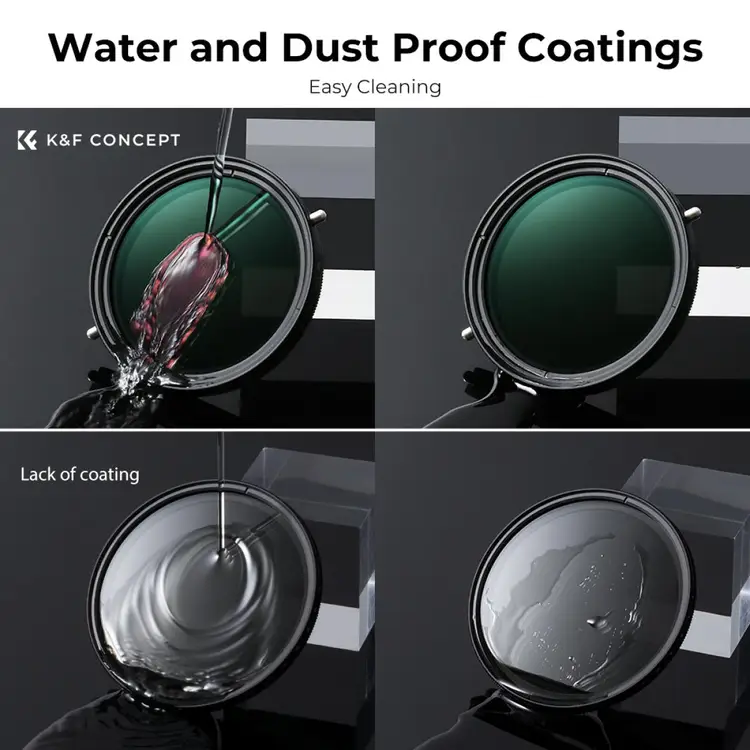 K&F Concept NANO-X 가변 ND2-32+CPL 필터 (새상품) (49mm-95mm) 이미지