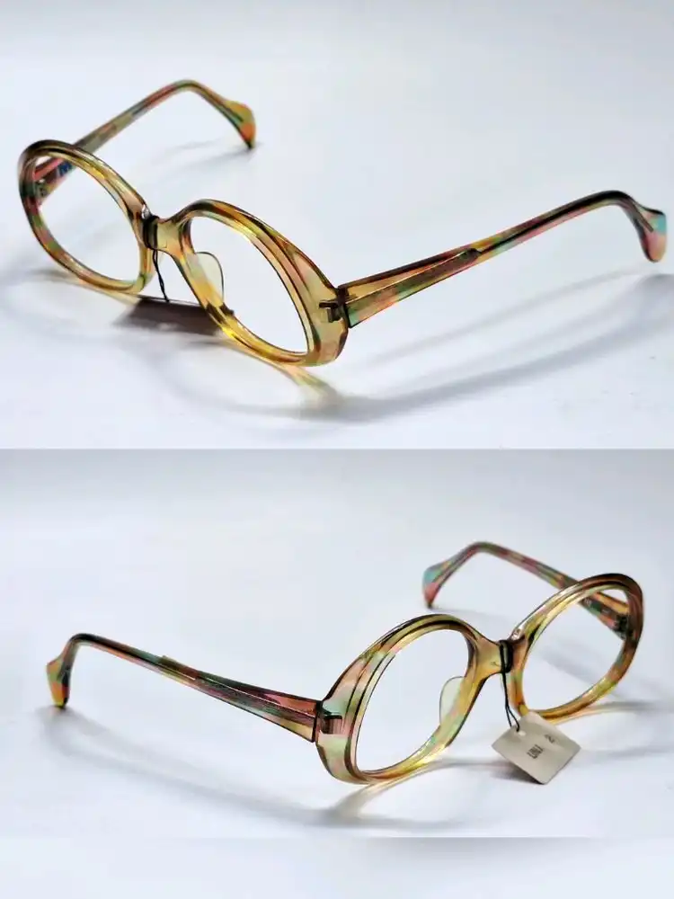 80s 독일제 빈티지 데드스톡 미사용/METZLER M5360 안경테 50mm 메츨러 레트로 패션 아이웨어 수입 이미지