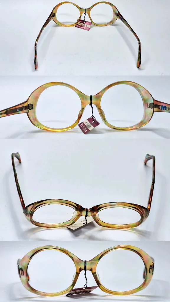 80s 독일제 빈티지 데드스톡 미사용/METZLER M5360 안경테 50mm 메츨러 레트로 패션 아이웨어 수입 이미지