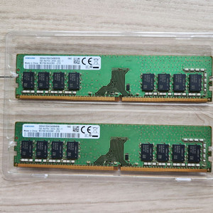 삼성 DDR4 8G 단면 메모리 (램 ram 2666 듀얼 컴퓨터 8gb 16g) 이미지