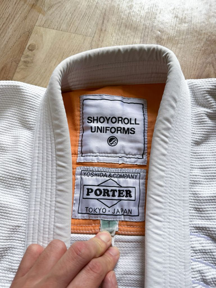 쇼요롤x포터 화이트 A1 주짓수 도복 shoyoroll porter 이미지