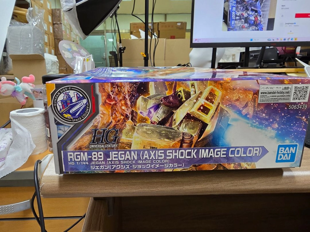 반다이 GUNDAM SIDE-F 한정판 프라모텔 HG 1/144제간 이미지